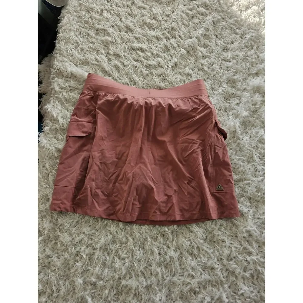 GERRY Breezy Active Cargo Skort Skirt Shorts L/G Hiking Athleisure NWOT